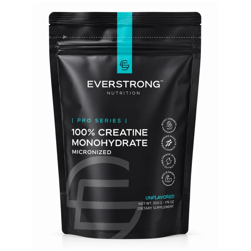 creatine monohydrate everstrong 500g protein maroc